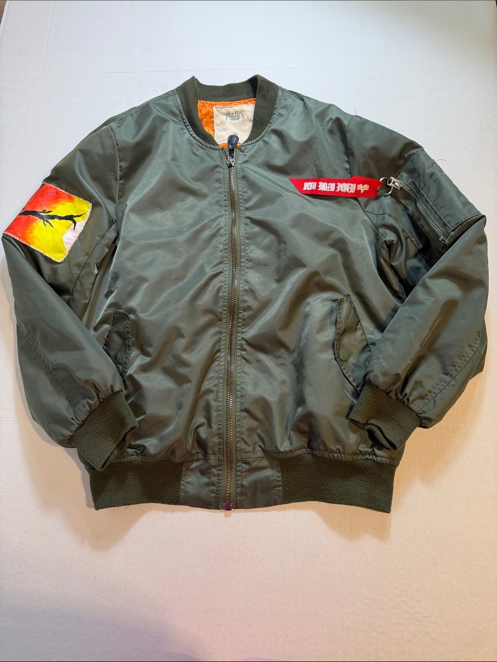 Kanye West Yeezus Tour bomber jacket